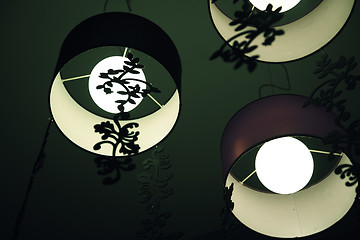 Image showing Asian lanterns