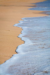 Image showing Tropical sand beach  background