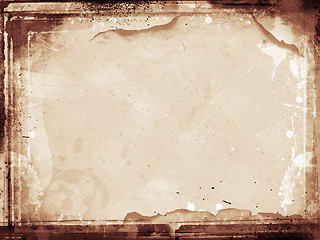 Image showing Grunge retro style frame for your projects