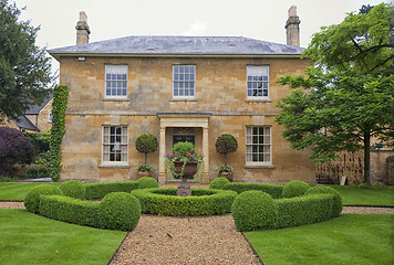 Image showing British village house