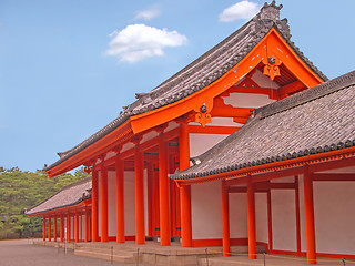 Image showing Kyoto Imperial Palace gate