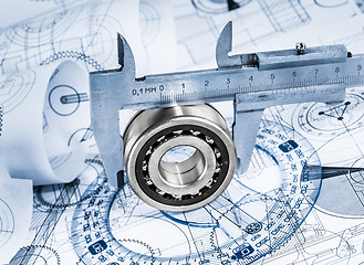 Image showing Technical drawings