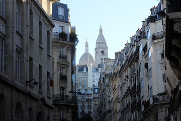 Image showing Basilique of Sacre Coeur, Montmartre, Paris