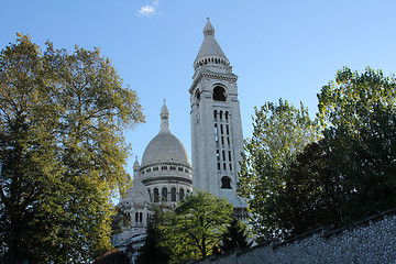 Image showing Basilique of Sacre Coeur, Montmartre, Paris