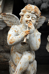 Image showing Angel at the flea market. Paris