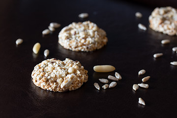 Image showing Cereal cookies