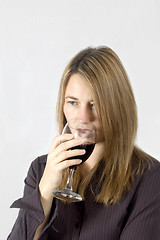 Image showing Red wine