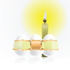 Image showing Easter greeting card