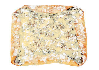 Image showing traditional czech plum jam cake pie