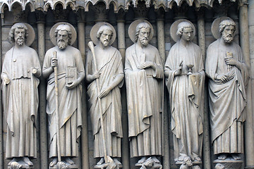 Image showing Bartholomew, Simon, James the Less, Andrew, John, and Peter