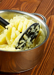 Image showing Preparing Mashed Potato