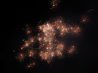 Image showing Firework explosion