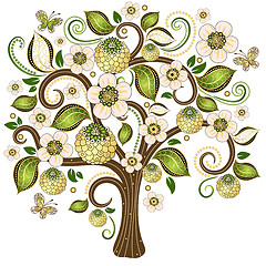 Image showing Spring decorative tree
