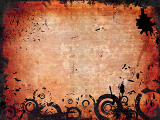 Image showing Grunge style background