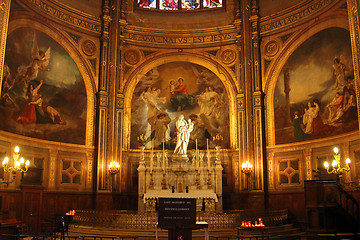 Image showing Saint-Eustache Church, Paris