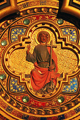 Image showing Icon on the wall of  Sainte-Chapelle, Paris