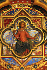 Image showing Icon on the wall of  Sainte-Chapelle, Paris