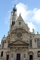 Image showing Church Saint Etienne du Mont, Paris