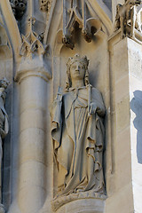 Image showing Statue of Saint