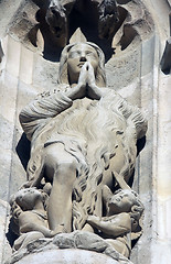 Image showing Statue of Saint