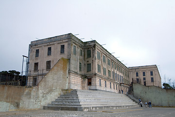 Image showing Exercise yard at Alcatraz