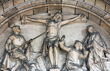 Image showing Crucifixion, Basilique du Sacré-Cœur, Paris