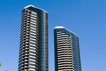 Image showing Modern skyscrapers