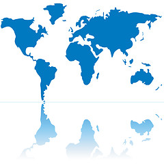 Image showing World map