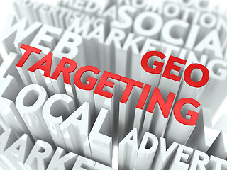 Image showing Geo Targeting Concept.