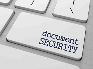 Image showing Document Security Concept.