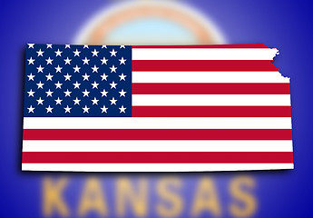 Image showing Map of Kansas