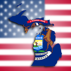 Image showing Map of Michigan