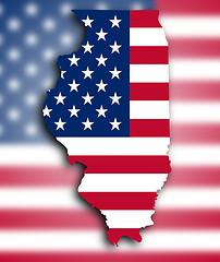 Image showing Map of Illinois