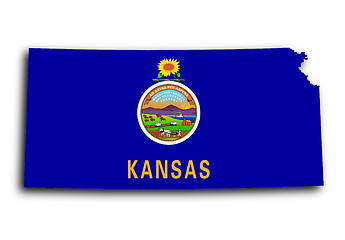 Image showing Map of Kansas