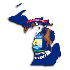 Image showing Map of Michigan