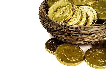 Image showing Money nest egg