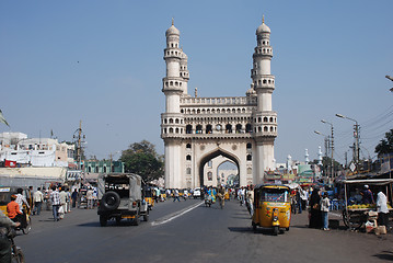 Image showing Charminar, Hyderabad, India