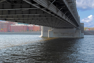 Image showing Under the bridge.