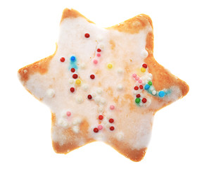 Image showing Star-shaped Cookie