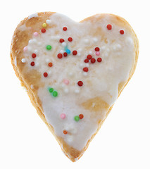 Image showing Heart-Shaped Cookie