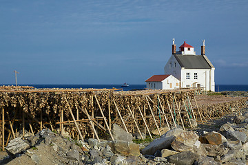 Image showing Stock fish in Norway