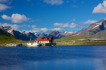 Image showing Scenic Lofoten in Norway