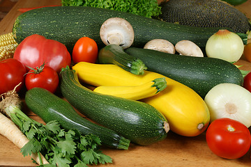 Image showing Fresh vegetables