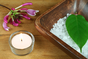 Image showing Wooden SPA