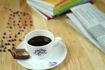 Image showing Morning coffee