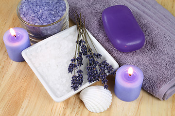 Image showing Lavender Spa