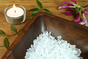 Image showing Wooden therapy SPA