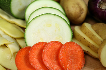 Image showing Raw vegetables