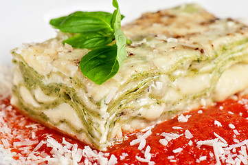 Image showing lasagna