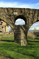 Image showing Roman bridge in Vic